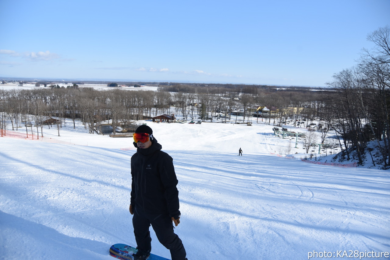 めむろ新嵐山スカイパーク・メムロスキー場　十勝平野を見渡すローカルゲレンデ。待望のオープン(*^^)v